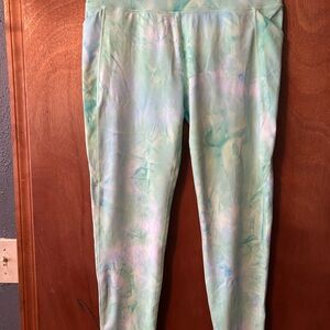 Senita Athletics Pastel Tie-Dye Leggings